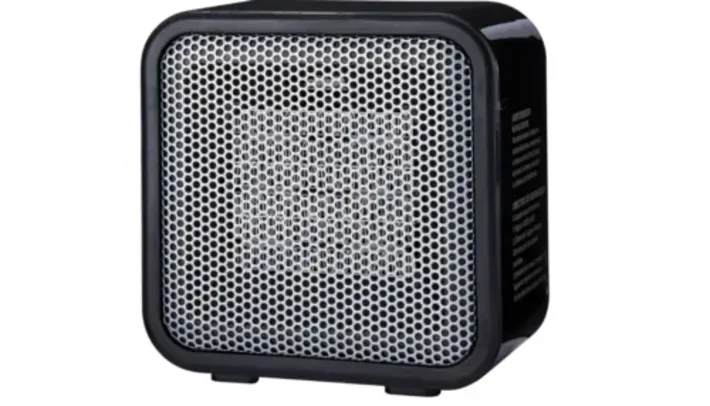 Amazon Basics 500W Mini Ceramic Space Heater (Black)