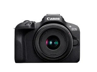 Canon - EOS R100 4K Video Mirrorless Camera with RF-S18-45mm f/4.5-6.3 IS STM Lens - Black