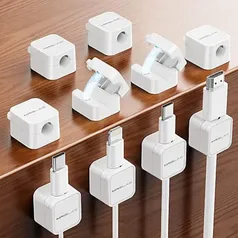 10-pk MRGLAS Cord Organizer Magnetic Cable Clips