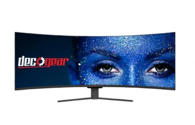 49" Deco Gear 3840x1080 144Hz Curved Ultrawide FreeSync Monitor