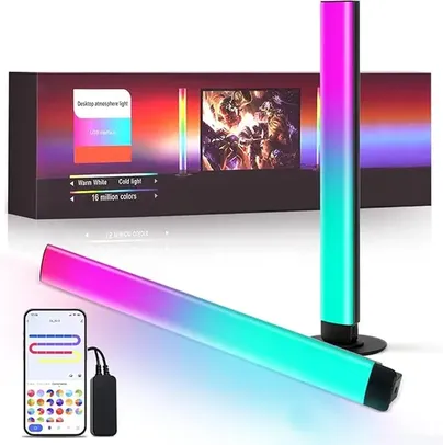 Sunlinkco 15" Smart Bluetooth WiFi RGB+IC LED Light Bars