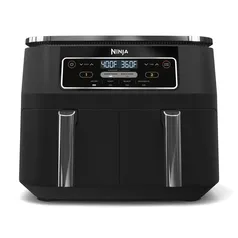 Ninja Foodi 4-in-1 8-Quart 2-Basket Air Fryer with DualZone Technology, Black