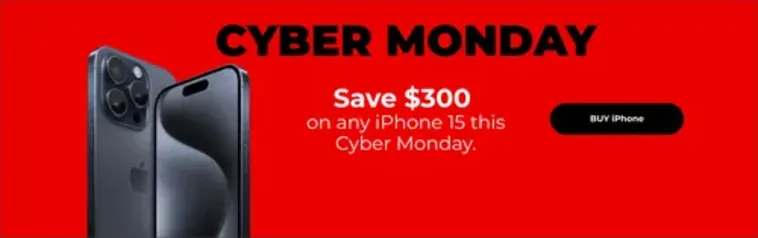 Save $300 on any iPhone