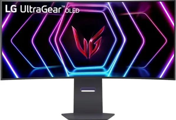 LG UltraGear 39" OLED Curved WQHD 240Hz FreeSync & NVIDIA G-SYNC Compatible Gaming Monitor w/ HDR400 - Black