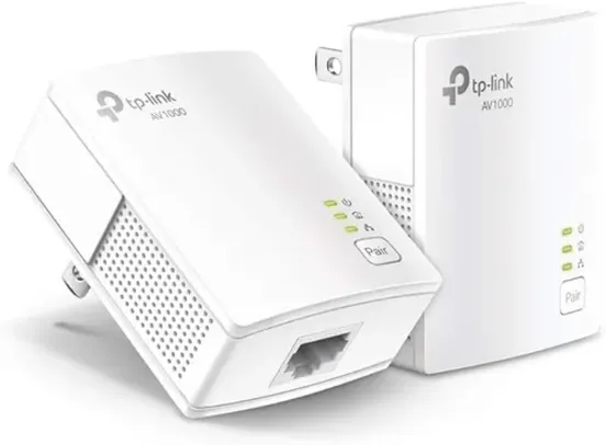 TP-Link Powerline AV1000 Nano Size Ethernet Adapter Starter Kit (TL-PA7017 KIT)