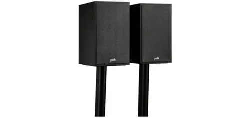 Polk Audio Monitor XT20 High-Resolution Bookshelf Loudspeakers (Black, Pair)