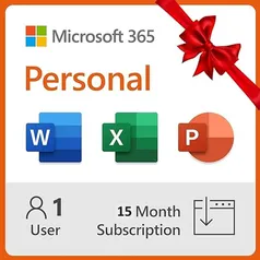 Microsoft 365 Personal 12-Month Subscription (1 Person)