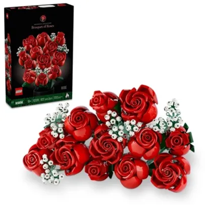 🌸Mothers Day🌸 LEGO Icons Bouquet of Roses, Flower Build and Display Set 10328