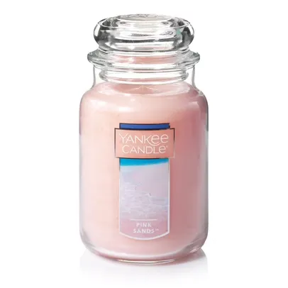 🌸Mothers Day🌸Yankee Candle Pink Sands Original Large Scented Jar Candle, 22 oz