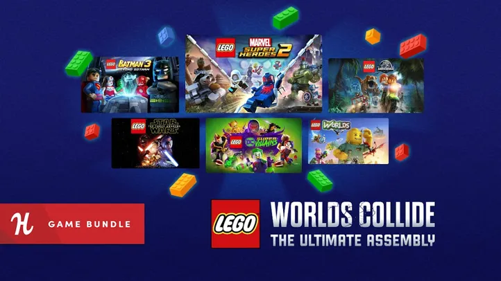 19-Item LEGO Worlds Collide: The Ultimate Assembly Game Bundle