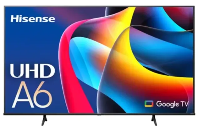 65" Hisense A6 Series 4K UHD Google Smart TV