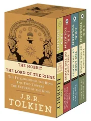 J.R.R. Tolkien The Hobbit & The Lord of the Rings Paperback Book Set