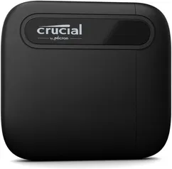 2TB Crucial X6 USB 3.2 Type-C Portable Solid State Drive