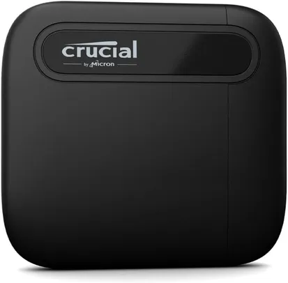 2TB Crucial X6 USB 3.2 Type-C Portable Solid State Drive