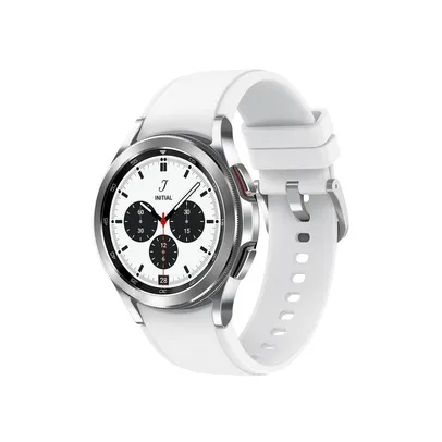 42mm Samsung Galaxy Watch4 Classic LTE Smartwatch (Silver/White)