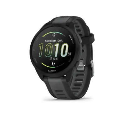 Garmin Forerunner 165, Running Smartwatch, Colorful AMOLED Display, Training Metrics and Recovery Insights