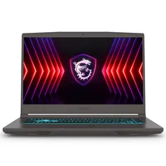 MSI Thin 15.6 inch FHD 144Hz Gaming Laptop Intel Core i5-13420H NVIDIA GeForce RTX 4060 - 16GB DDR4 512GB SSD Gray (2025)