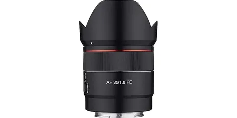 (NEW) Samyang 35mm F1.8 Auto Focus Compact Full Frame Wide Angle Lens for Sony E Mount, Black (SYIO3518-E) (Open Box)