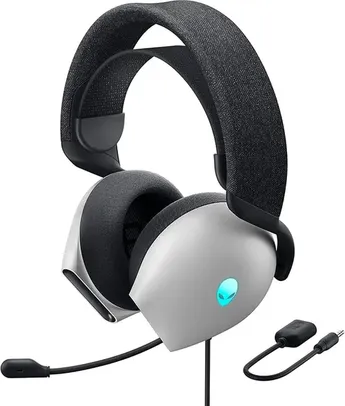 Alienware AW520H Dolby Atmos 40mm Wired PC Gaming Headset (Lunar Light)