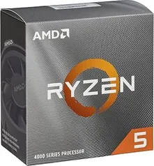 AMD Ryzen 5 4500 6-Core 12-Thread Unlocked Desktop Processor with Wraith Stealth Cooler