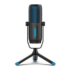 JLab Talk Pro USB Microphone (USB-C Output, Omnidirectional, Quick Mute, Plug & Play)