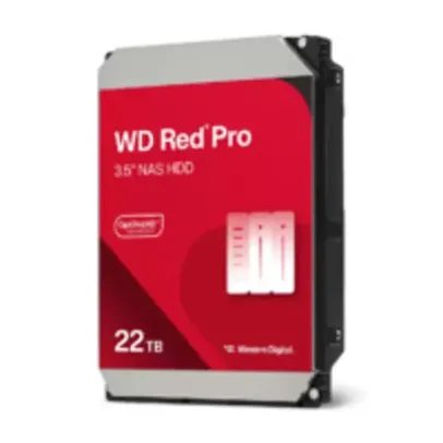 22TB WD Red Pro 7200 RPM SATA III 3.5" Internal NAS HDD