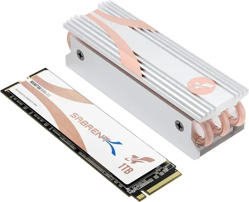 1TB Sabrent Rocket Q4 QLC NVMe PCIe Gen 4 M.2 2280 SSD w/ Heatsink